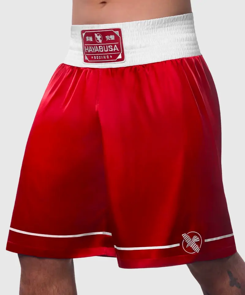 Short de Boxe Hayabusa - Rouge