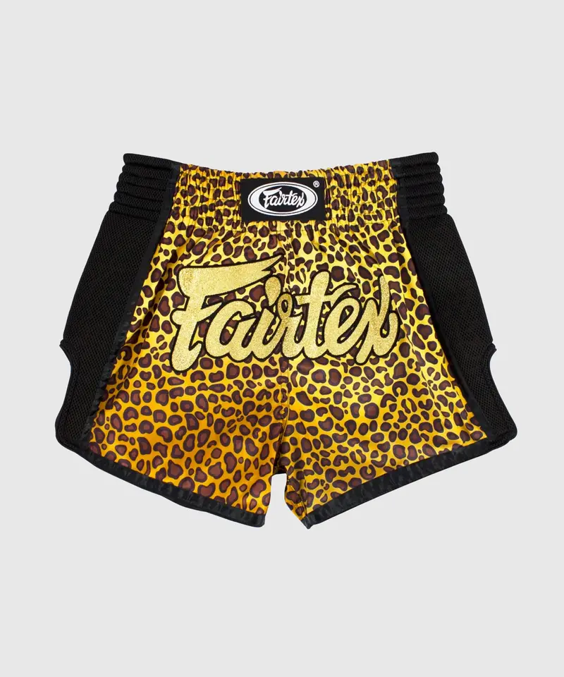 Short de boxe thaï Fairtex - Léopard