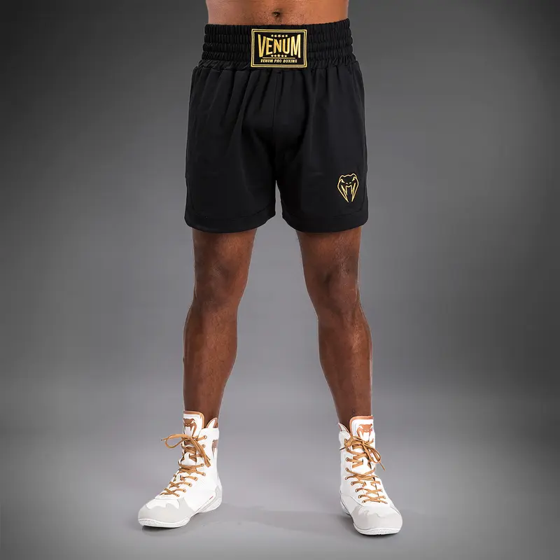Short de boxe Venum Classic - Noir/Or