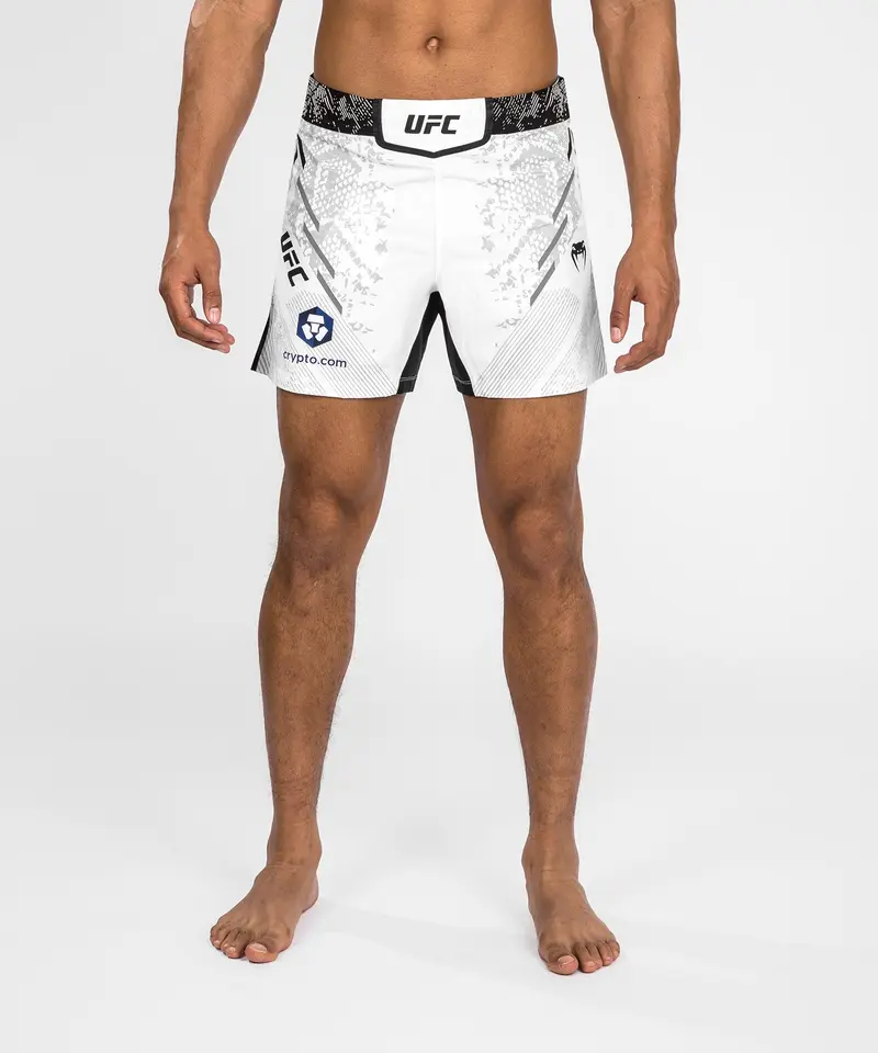 Short de combat Coupe courte pour Hommes UFC Adrenaline by Venum Authentic Fight Night - Blanc