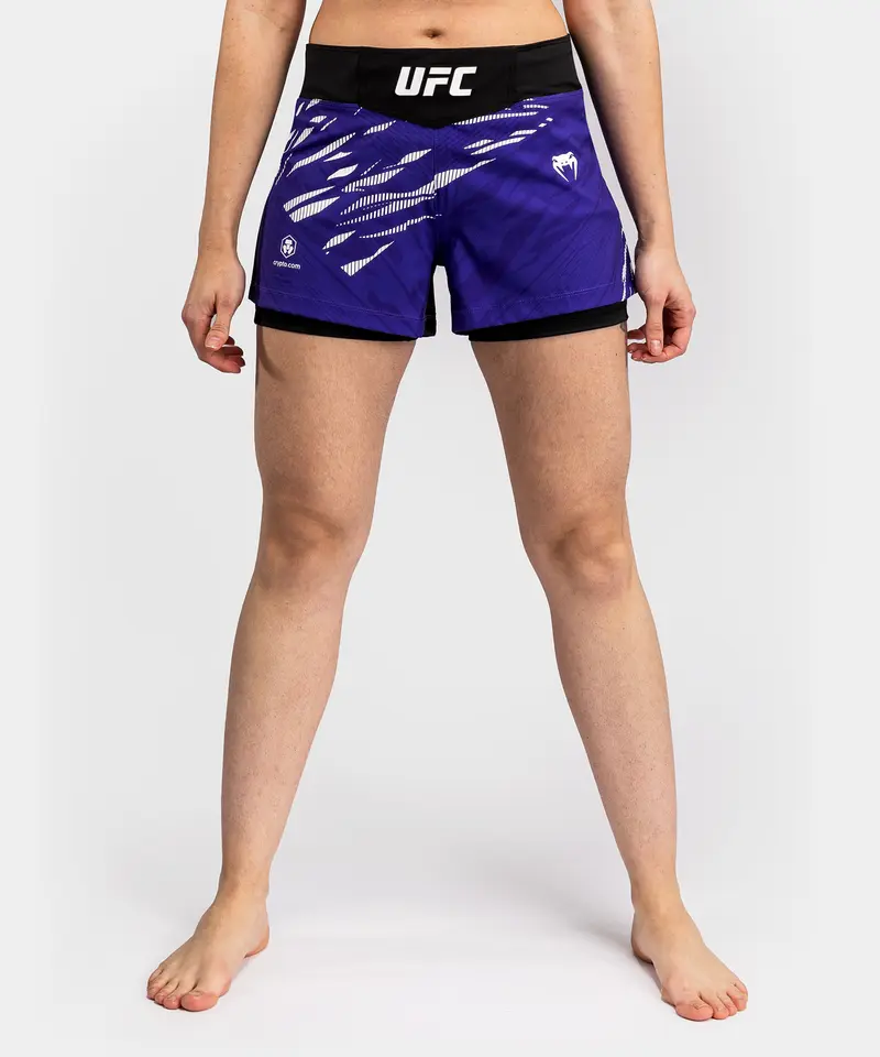 Short de Combat pour Femmes UFC Fusion by Venum Authentic Fight Night - Violet