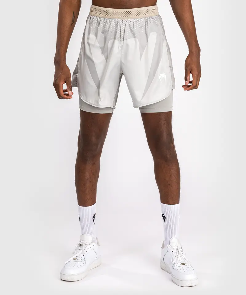 Short de Combat Pour Hommes Venum Attack - Sable