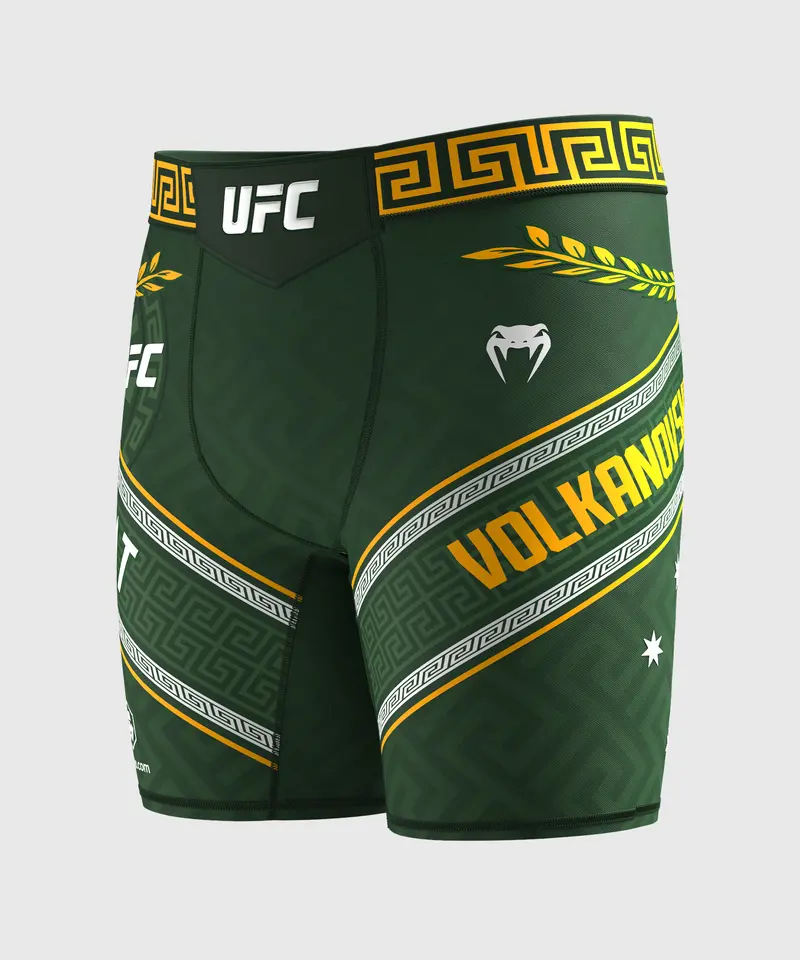 Short de combat UFC Unrivaled by Venum Alexander Volkanovski pour hommes - Vert