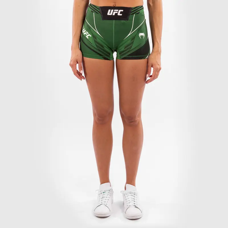 Short de compression pour Femmes UFC Venum Authentic Fight Night - Coupe Courte - Vert