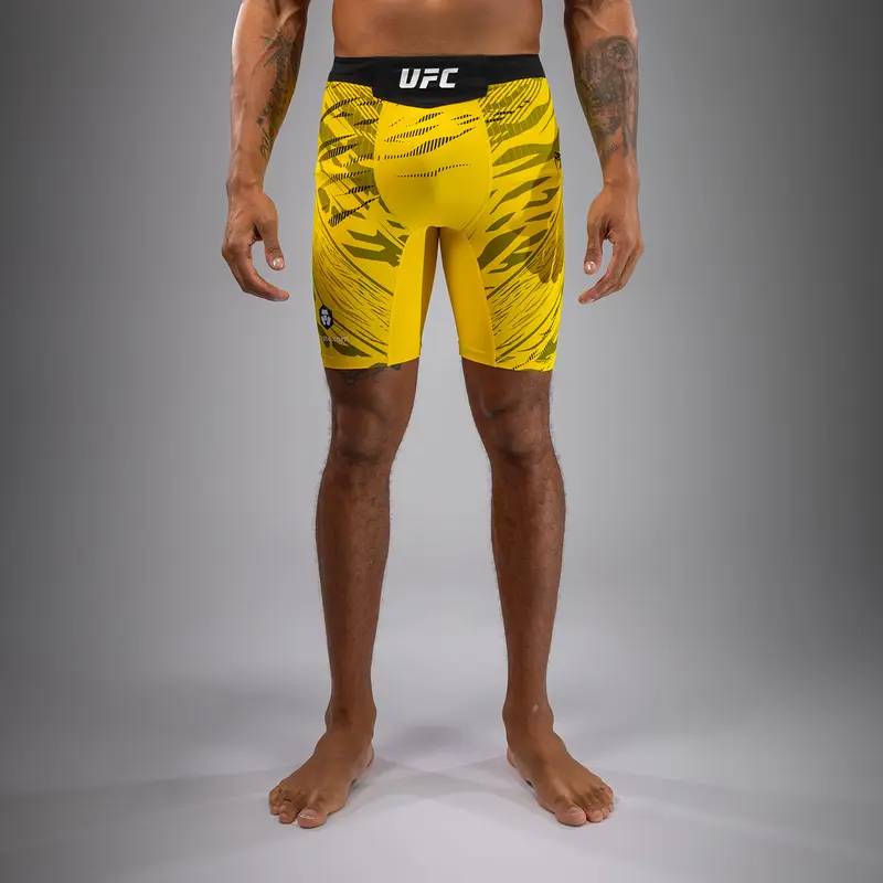 Short de compression pour Hommes UFC Fusion by Venum Authentic Fight Night - Jaune