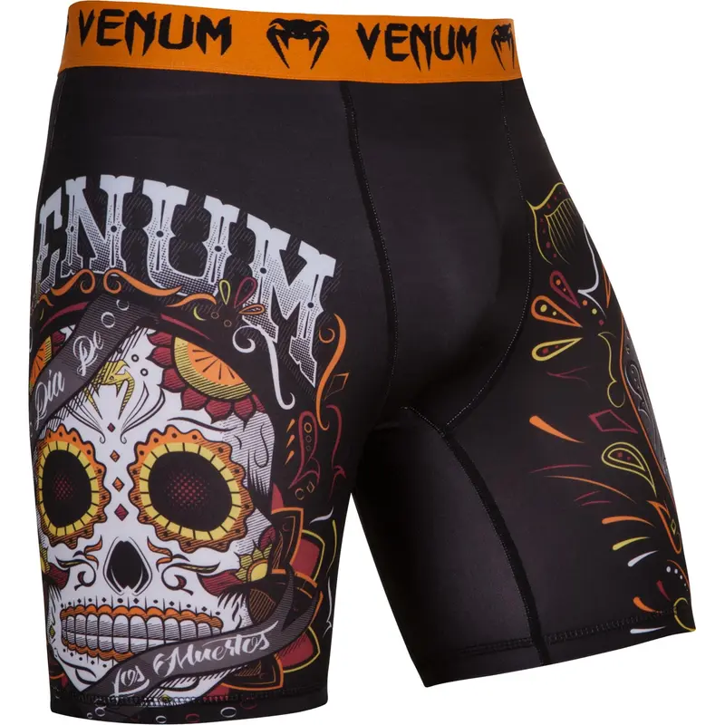Short de compression Venum Santa Muerte 2.0 - Noir