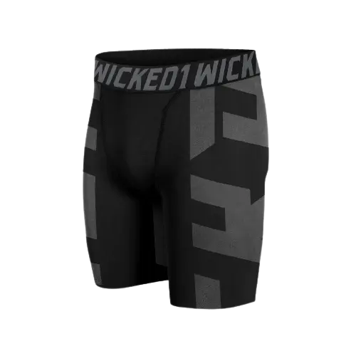 Short De Compression Wicked One Reset - Noir