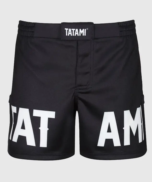 Short De Grappling Court Tatami Fightwear Raven - Noir