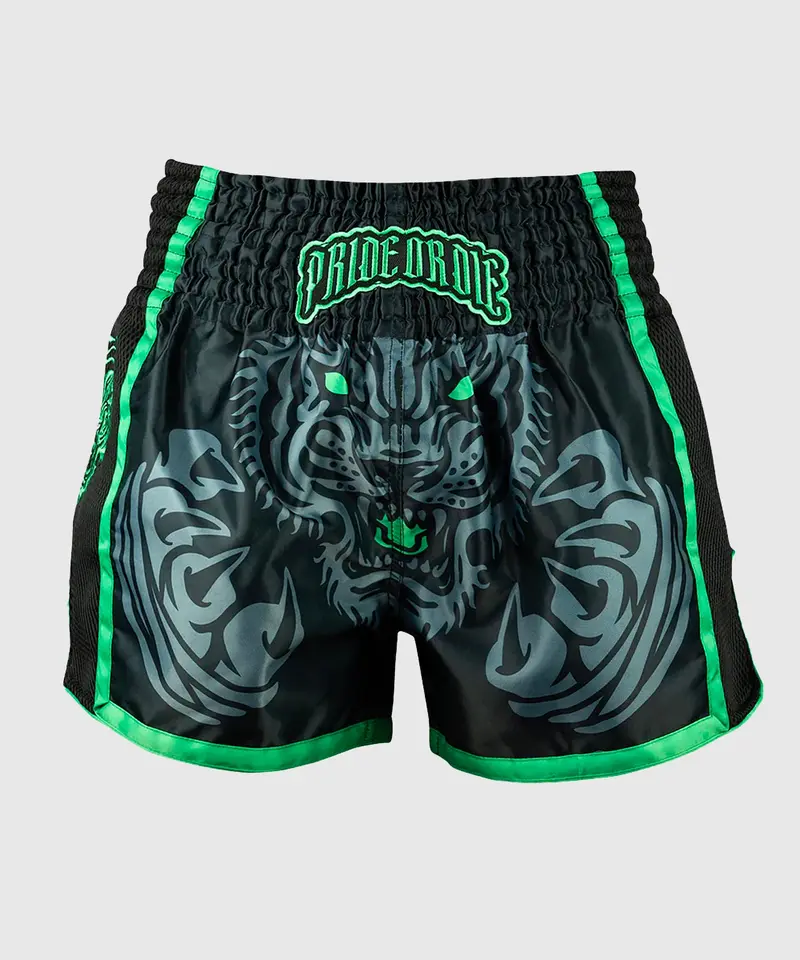 Short De Muay Pride Thai Boxing - Noir