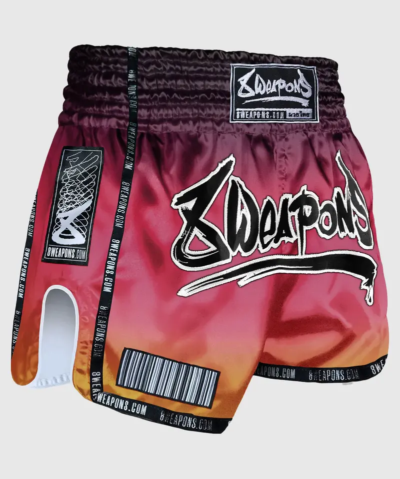 Short De Muay Thai 8 Weapons Vivo Sunsphere - Rouge