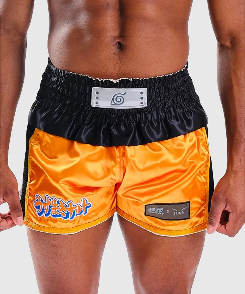 Short De Muay Thai Elion X Naruto - Naruto - Orange
