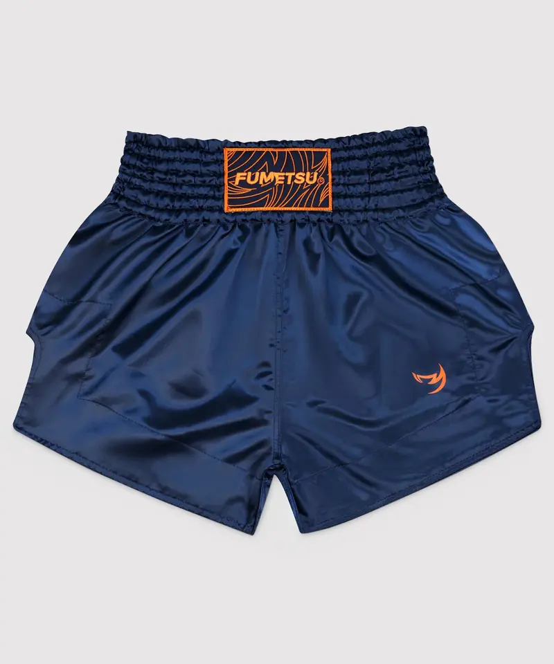 Short De Muay Thai Fumetsu Origins - Bleu Marine