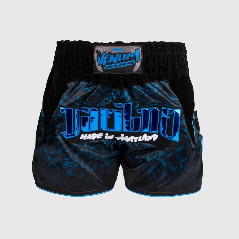 Short de Muay Thai Venum Attack - Noir/Bleu