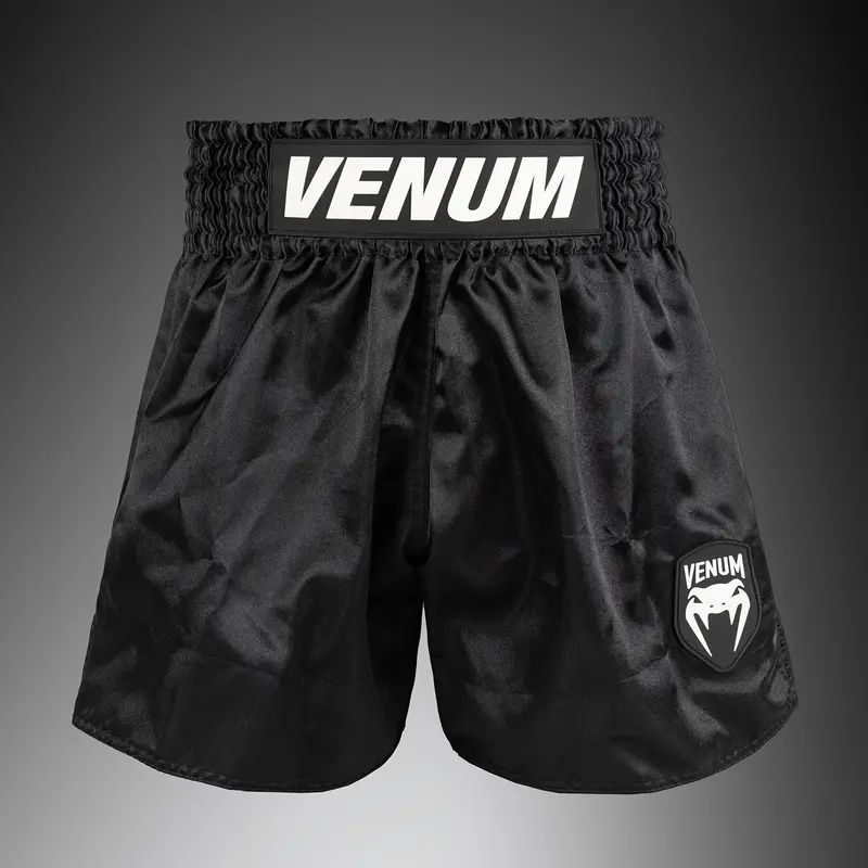 Short de Muay Thai Venum Classic Evo - Noir/Blanc