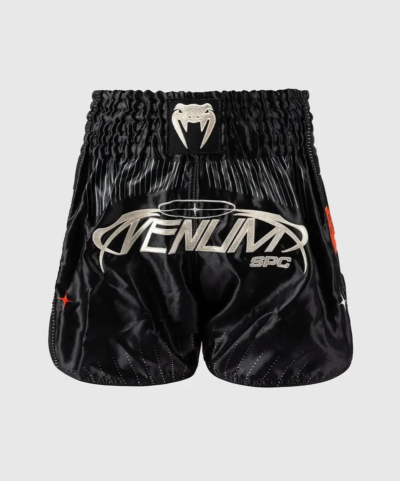Short de Muay Thai Venum Eclipse – Noir/Ivoire