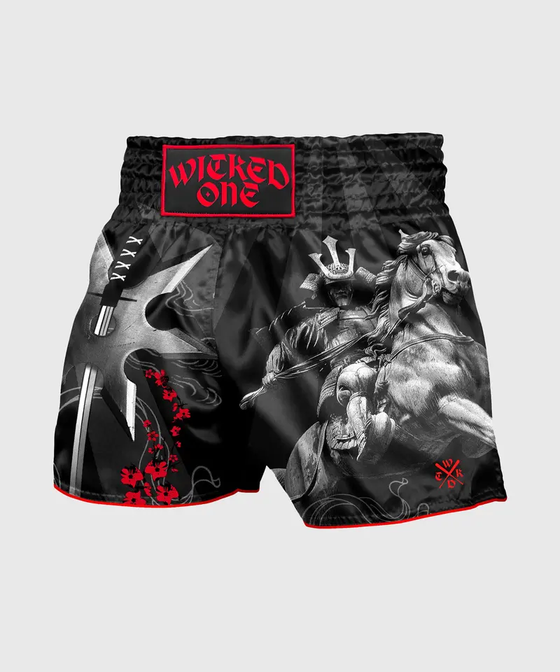 Short De Muay Thai Wicked One Shogun - Noir