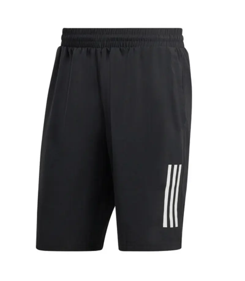 SHORT DE TENNIS ADIDAS CLUB 7IN 3 BANDES NOIR