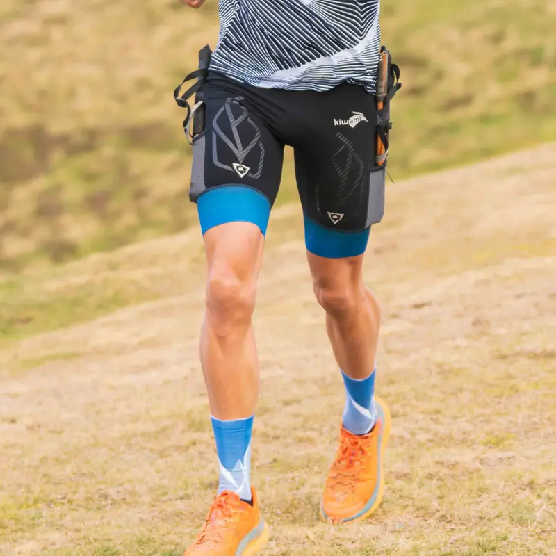 Short de trail Equilibrium Femme - Glacier