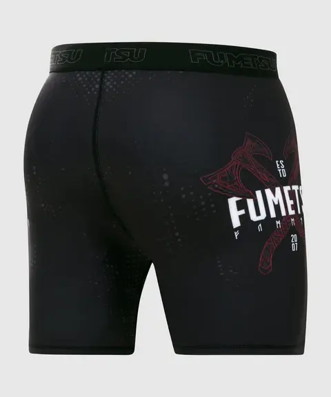 Short de Vale Tudo Fumetsu Berserker - Noir/Rouge