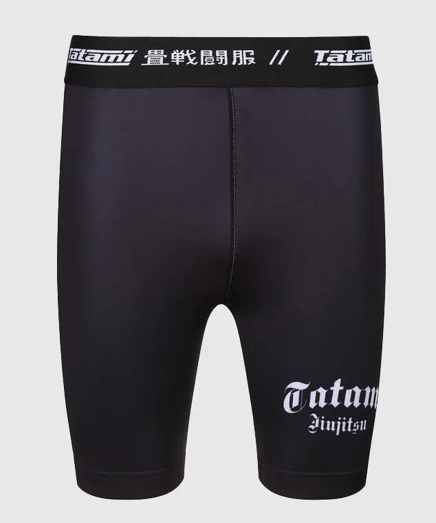 Short De Vale Tudo Tatami Fightwear Gothic - Noir