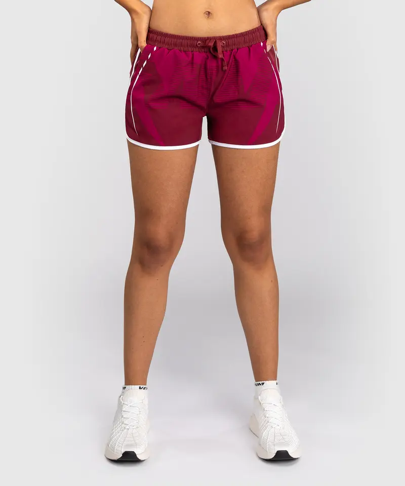 Short d'Entraînement Femme Venum Adrenaline – Bordeaux/Rose