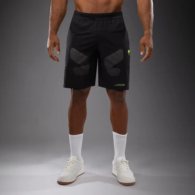 Short d'entraînement Venum Training Camp 4.0 - Noir/Vert Fluo