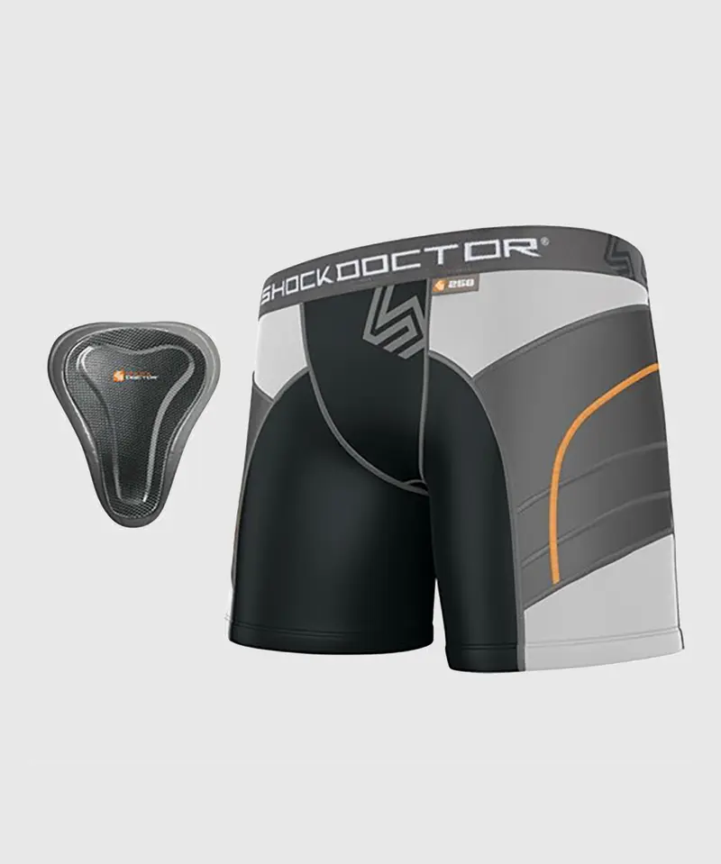 Short "Double Compression" Femme Shock Doctor + Coquille Pelvienne