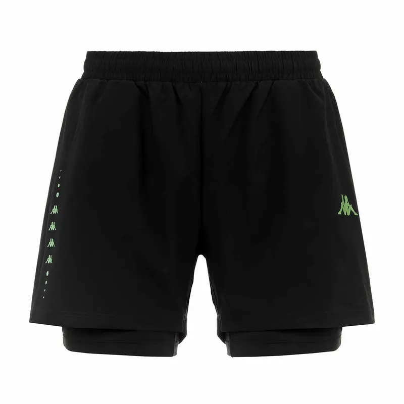 Short Kombat Fio Noir Homme