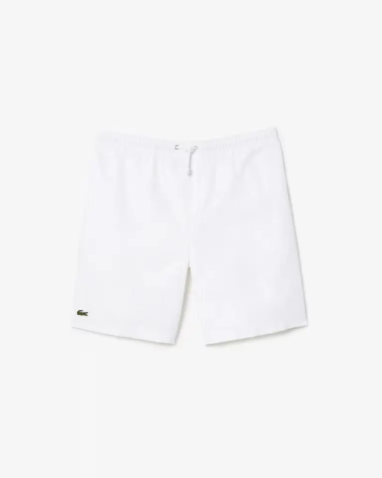 SHORT LACOSTE TENNIS LÉGER EN TAFETAS DIAMENTÉ GH353T