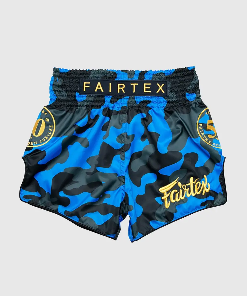 Short Muay Thaï Fairtex Jubilé D'Or "Solide"