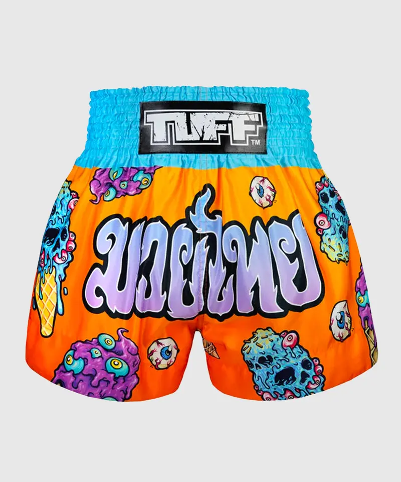 Short Muay Thai Tuff Eye-Scream - Orange