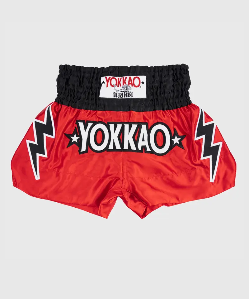 Short Muay Thai Yokkao Stadium Carbonfit - Rouge