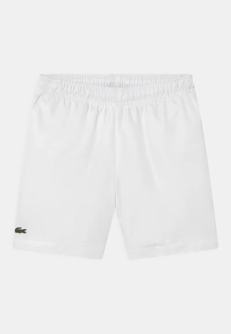SHORT TENNIS JUNIOR EN TAFFETAS DIAMANTÉ BLANC