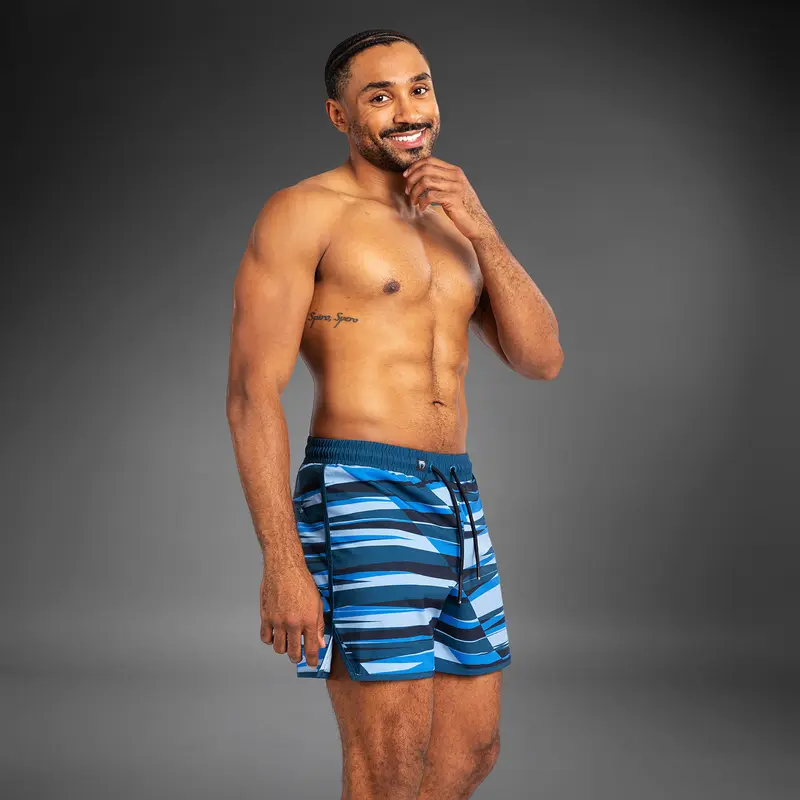 Shorts de Bain pour Hommes Venum Rapid - Bleu Sombre
