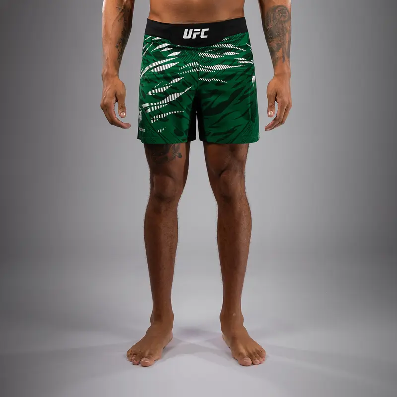 Shorts de Combat pour Hommes UFC Fusion by Venum Authentic Fight Night - Coupe Courte - Vert