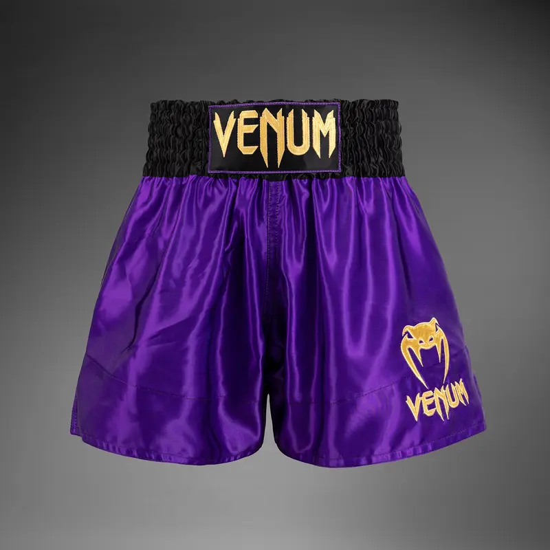 Shorts de Muay Thai Venum Classic - Violet Foncé