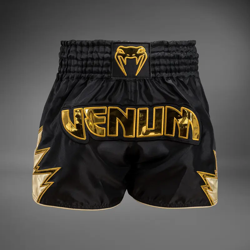 Shorts de Muay Thai Venum Inferno - Noir/Or