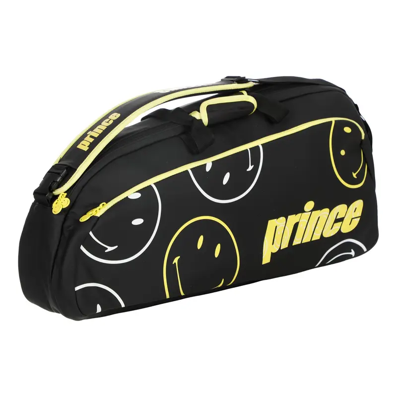 Smiley Housse de raquette Lot de 3 - noir