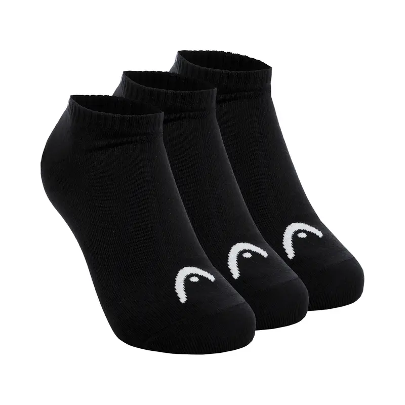 Sneaker Chaussettes de tennis Pack de 3 Unisex - noir,