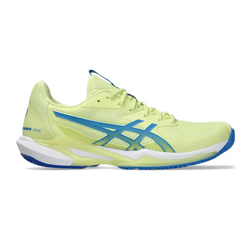 Solution Speed FF 3 AC Chaussures Toutes Surfaces Femmes-Jaune Lemon, Bleu