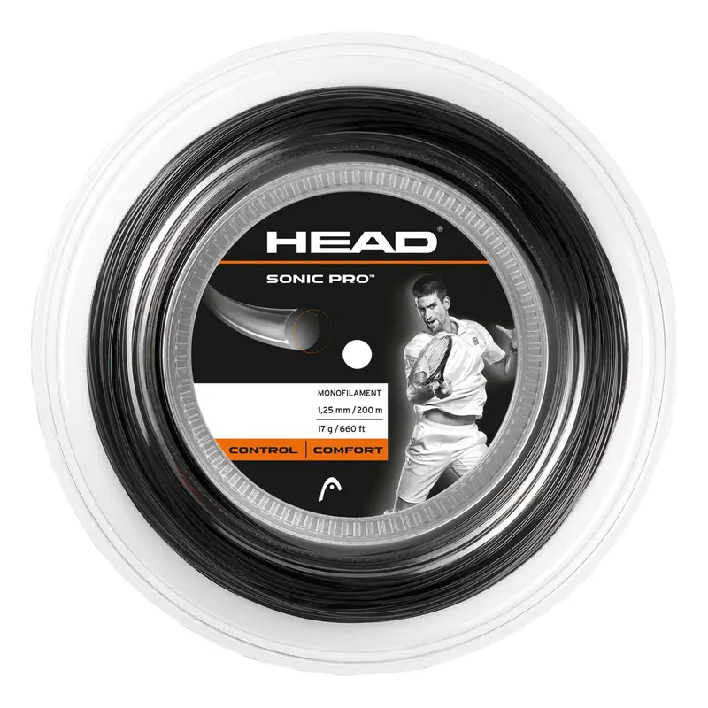 Sonic Pro Bobine Cordage 200m-Noir