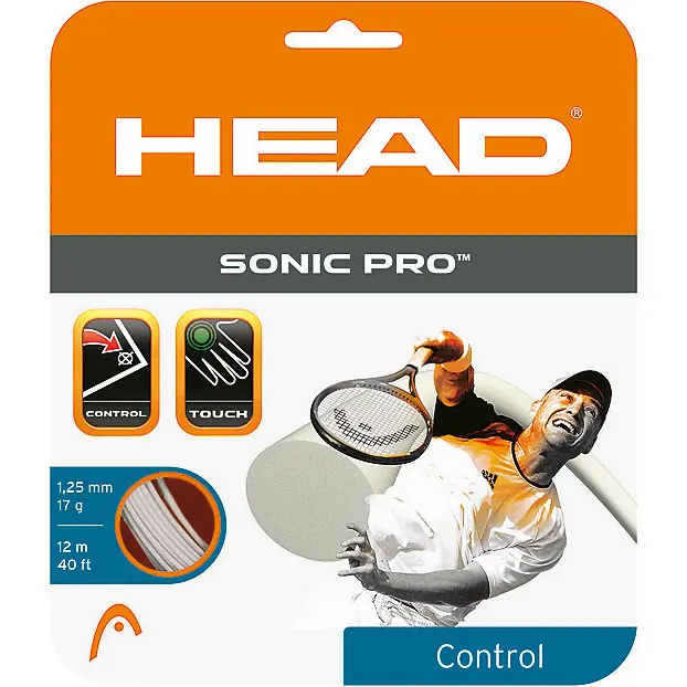 Sonic Pro Cordage En Garniture 12m-Blanc