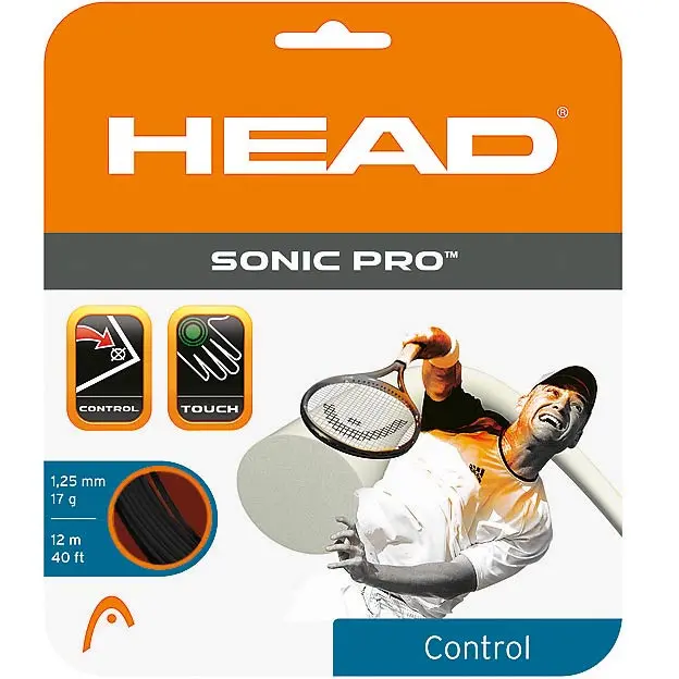 Sonic Pro Cordage En Garniture 12m-Noir
