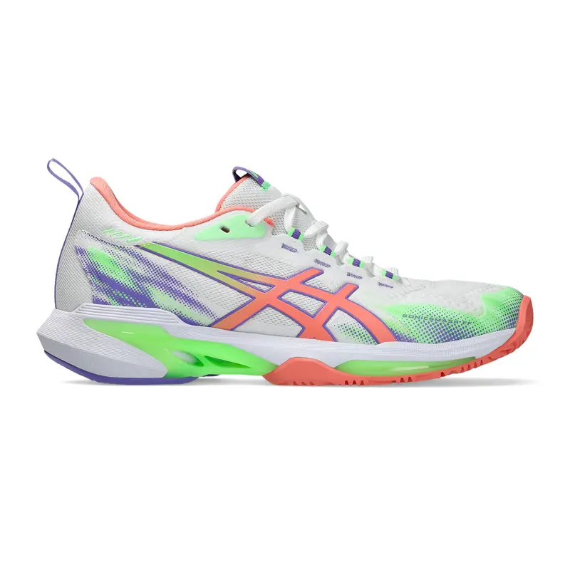 SONICSMASH FF Chaussures padel Femmes-blanc, vert fluo