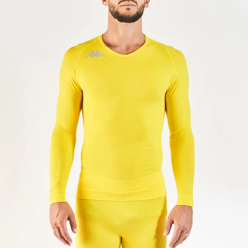 Sous-maillot Bongv Pro Team Jaune Unisexe