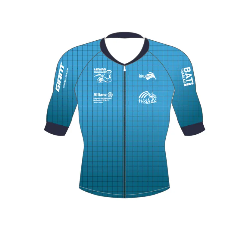 Spandelles - Maillot vélo manches courtes Léman Triathlon