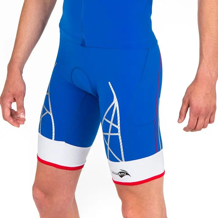 Spider short de triathlon royal red homme - Promo