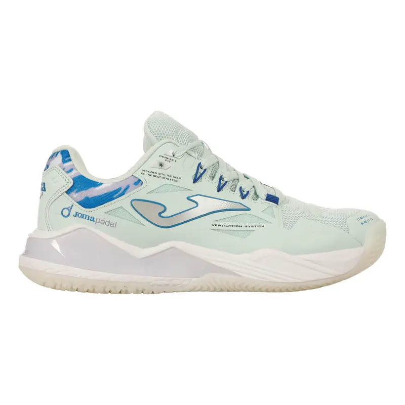 Spin Chaussures padel Femmes - bleu clair, lilas