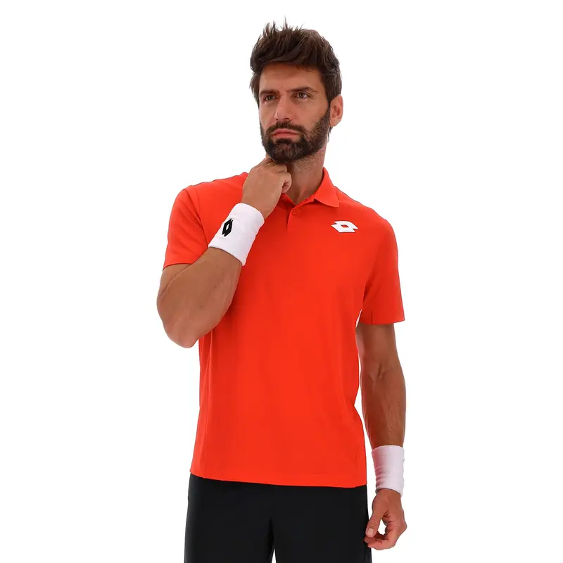 Squadra IV Polo Hommes - rouge, blanc