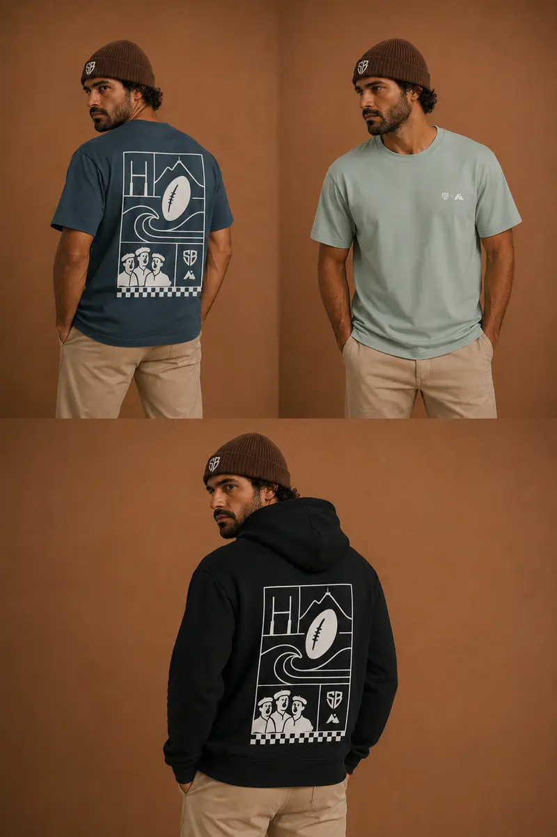 Stade B. Pack 2 t-shirt + 1 Sweat